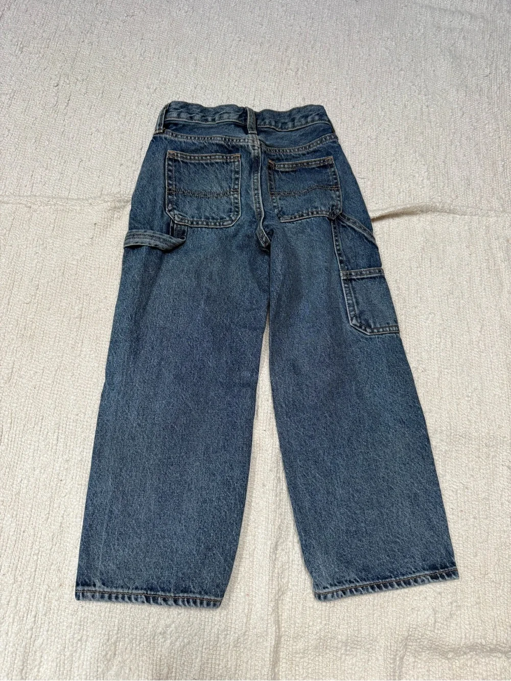 Old Navy Baggy Wide Leg Jeans Kids Size 6